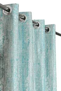 Buy Purav Light Jacquard Door Curtain 7 Feet Long, Room Darkening ...