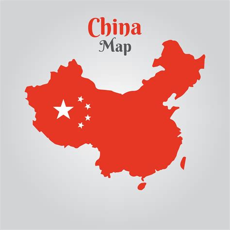 Map Of China Clipart