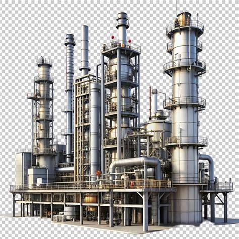 Refinery on transparent background | Premium AI-generated PSD