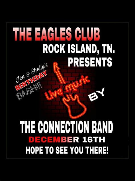 The Connection @ The Eagles in Rock Island , Fraternal Order of Eagles ...