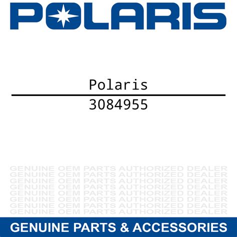 Polaris 3084955 PIN DOWEL Ranger Sportsman 500 400 550 200 Scrambler ...