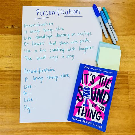 Personification Poems | High quality literacy lesson - Cleverbean