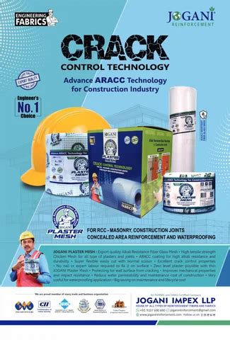 JOGANI WATERPROOFING MESH - JOGANI Fiberglass Mesh 45 GSM Manufacturer ...