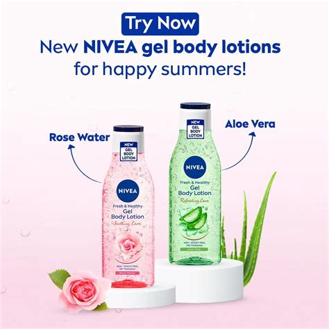 NIVEA Body Essentials Rose Gel 400 ML - NIVEA India