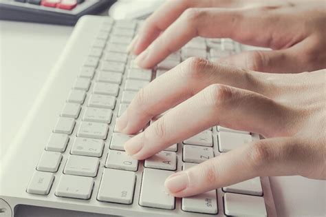 Image result for Typing On Computer Keyboard