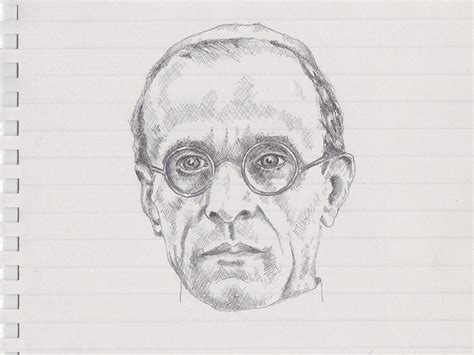 Zavier Ellis, Mad Pope Drawing # 2, 2014, Pencil on paper, 21 x 14.8 cm ...