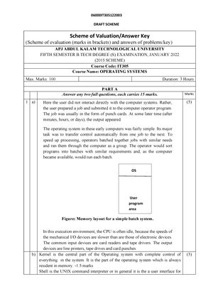 Operating Systems - Module 1 - Functions of an Operating System - Set 4 ...