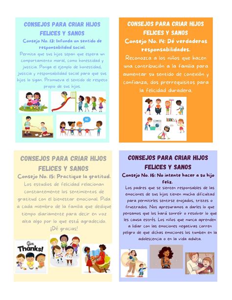 Tips for Parents – Spanish - Prevent Child Abuse New Jersey