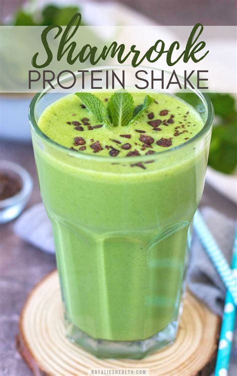 Shamrock Protein Shake | Natalie's Health