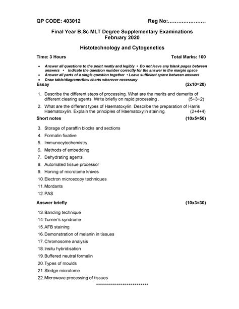 403012 - Good for exam - QP CODE: 403012 Reg No:ÖÖÖÖÖÖÖ. Final Year B ...