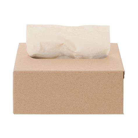 KRAFT TISSUE BOX TABLE TOP