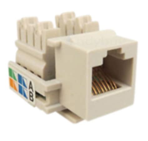5X IO SET KEYSTONE CAT6 Punch Down Jack Module Network Connector
