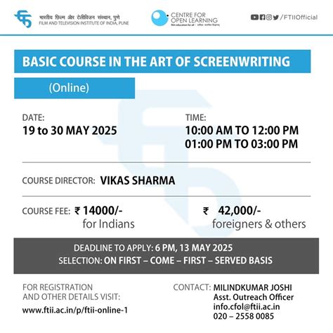 Online Courses | FTII