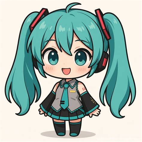 hatsune miku avec une pose dynamique Prompts | Stable Diffusion Online