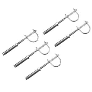 uxcell U-bolt Pipe Clamp with M8 Expansion Screw, 5pcs Fit 1"(25mm ...