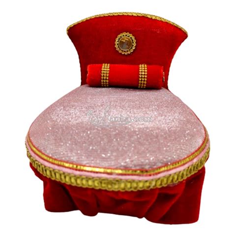 Round Shape Singhsan For Laddu Gopal – MyKanha.com