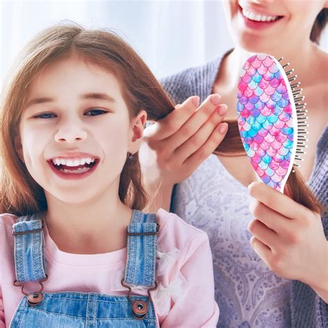 Buy Ausletie Wet Hair Brushes for Women Kids, Girls Detangling Brush ...