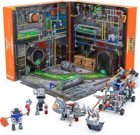 HEXBUG JUNKBOTS Large Factory Habitat Metro Sewer India | Ubuy