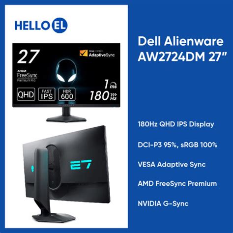 Image result for Alienware Aw2724dm Gaming Monitor Light