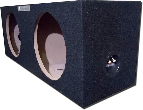 4D Furnishers Empty 12 Inch Double Subwoofer Enclosure/Box 4DFSWB111336 ...