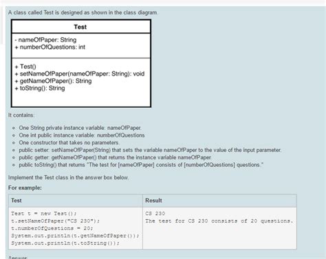 Image result for Test Class Java