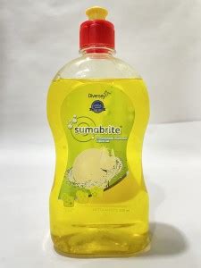 Diversey Sumabrite Concentrated Dishwash Liquid Gel 500ml Dish Cleaning ...