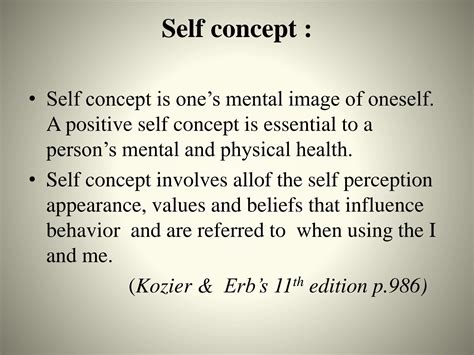 SOLUTION: Self concept self perception 1 - Studypool