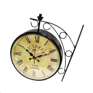 Buy Railway Clock battery operated (QUARTZ) NEW Online at Low Prices in ...