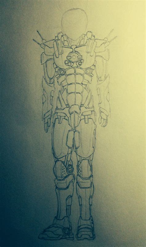 Mech Suit Drawing Tutorial 的图像结果