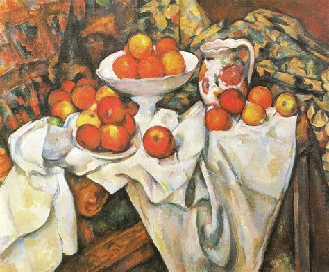 Paul Cézanne - Apples and oranges, 1895-1900, oil on canvas | Paul ...