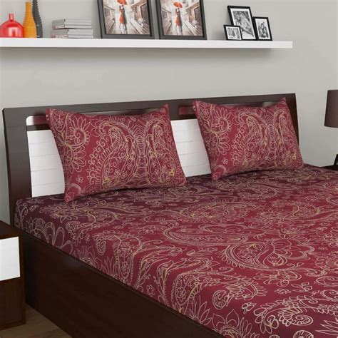 Buy D'DECOR Cherish 3-Pc. Double Bedsheet Set - 254 x 274 cm from D ...