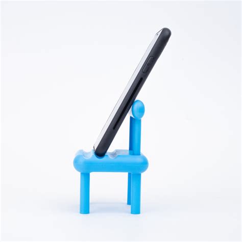 Chair Shape Cell Phone Holder (17570-1) - Blue — Mango