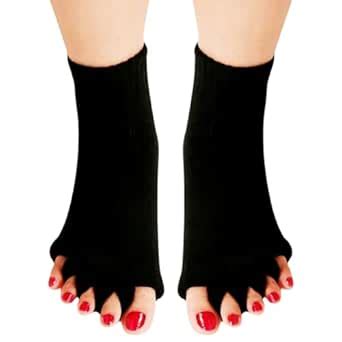 HEALFLEX Foot Alignment Socks - Toe Separator for Bunion, Plantar ...