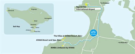 Jimbaran Map