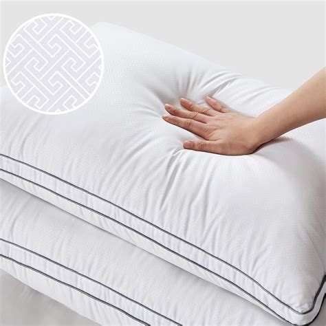 Amazon.com: Bedsure King Size Pillows Set of 2 - Fluffy King Pillows 2 ...