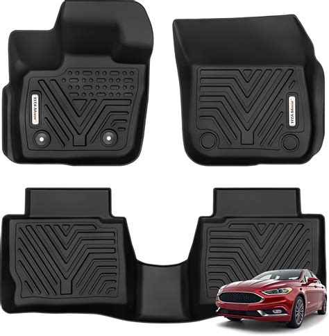 YITAMOTOR Floor Mats Compatible with 2017-2020 Ford Fusion/Lincoln MKZ ...