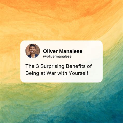 3 Surprising Benefits of Being at War with Yourself: Benefit #1: Whispers Into Roars Irritation ...