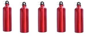 Red Water bottle Pack of 5 : Amazon.in: Home & Kitchen