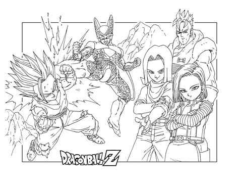 Dragon Ball Z Dragon Coloring Pages