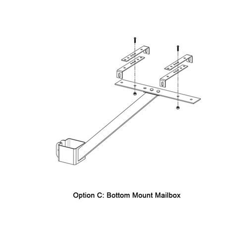 RELIABILT Black Steel Mount Mailbox Post 07-2976 at Lowes.com