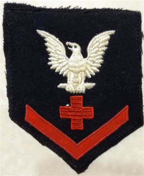 Petty Officer 3rd Class WWII Corpsmen Rate Navy Patch – Rolyat Military ...