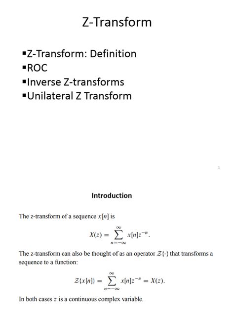 Image result for Z Transform Matrix