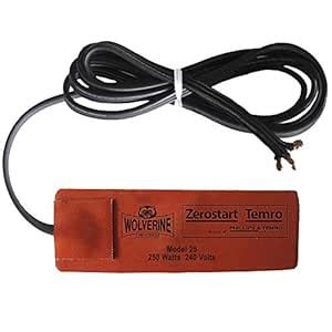 Zerostart 3400090 Silicone Pad Heater Engine Oil, Transmission Fluid ...
