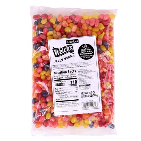 Welch's Bulk Bag Jelly Beans, 1.54 lbs *Online Only* – Frankford Candy