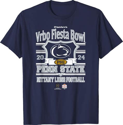 Penn State Nittany Lions Fiesta Bowl CFP 2024-2025 Football T-Shirt ...