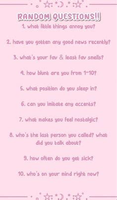 Image result for 25 Random Questions