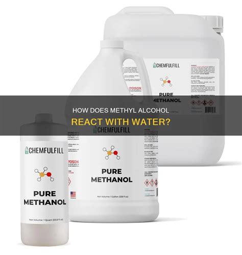 How Does Methyl Alcohol React With Water? | CyAlcohol