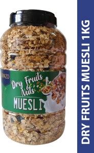Rivazo Dry Fruits Muesli With Richness of Dry Fruits Seeds Berries and ...