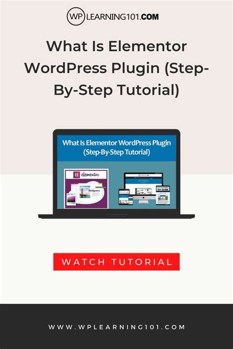 Image result for Elementor Plugin Tutorial