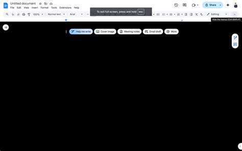 Use Google Docs in dark mode | Trys Mudford